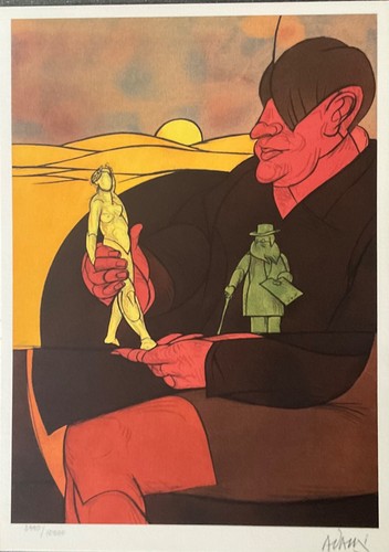 Valerio adami warhol chagall - valerio,