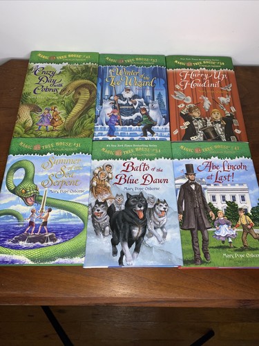 Magic tree house books - tree,