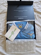 MAGLIA LAZIO MATCH WORN "NOT WASHED" PATRIC ADIOS MARADONA SHIRT