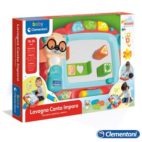 Clementoni 17741 lavagna canta - clementoni,