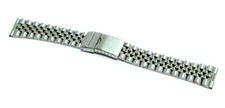 Cinturino orologio jubilee acciaio inox ansa dritta 18mm compatibile rolex jm308