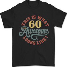 T-shirt uomo 60° compleanno