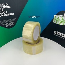 6 ROTOLI NASTRO ADESIVO 50X132 SCOTCH TRASPARENTE NEUTRO CLEAR IMBALLAGGIO