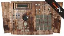 Akai mpc 2000xl - skin, legno