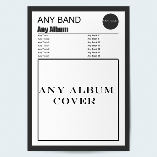Custom fine art album poster - art,
