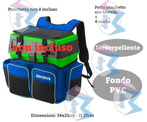 Porta panchetto zaino 4 - panchetto,