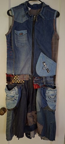 Abito maglione jeans desigual - abito/maglione,