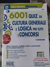 Libro Per Concorsi 6001 Quiz Di Cultura Generale