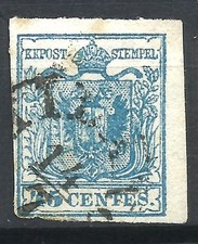 1850 Lombardo Veneto 45 cent