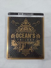 OCEAN'S TRILOGY - 4K + BLU-RAY STEELBOOK - OCEAN'S ELEVEN + TWELVE  + THIRTEEN
