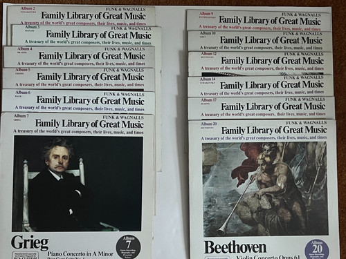 Lot classical vinyl - 12,