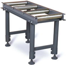 Rulliera supporto a rulli altezza regolabile per sega segatrice troncatrice 1 mt