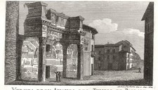 TEMPIO DI PALLADE, INCISIONE