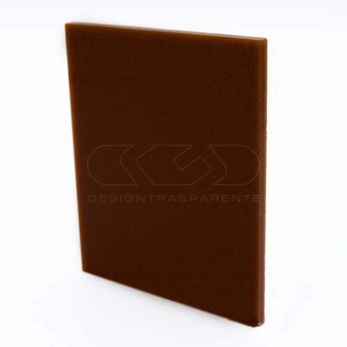 Plexiglass colorato marrone