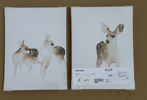 Quadro tela cervi - su, ikea