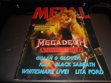 METAL SHOCK NR 16/88 Megadeth