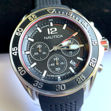 Orologio Nautica Uomo Nero
