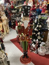 Oggettistica Natalizia BIZZOTTO / Soldatino In Latta Da 180 cm /Visto e Piaciuto