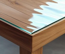 ZAFFIRO 1500 Tovaglie in PVC Trasparente in varie misure spessore 1,5 millimetri