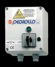 QUADRO ELETTRICO PER POMPE
