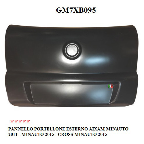 Pannello portellone posteriore - pannello,