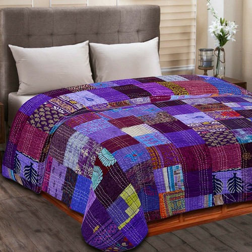 Copriletto vintage patchwork