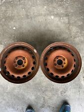 2x cerchi 4x98 ET35 Foro57 5.5J14H2 Fiat-Ford-Lancia