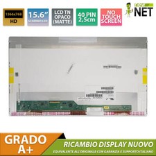 Monitor Schermo LCD da 15,6 pollici per HP B156XW02 V,6 40 pin HD