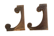 Coppia Mensole Antiche