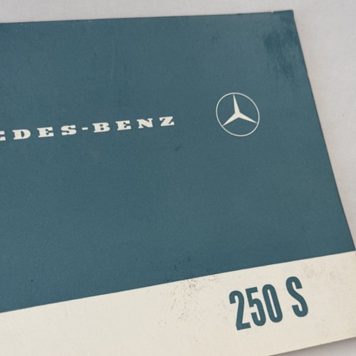 Mercedes benz w108 manuale - manuale, di