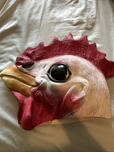 Costume halloween gallo testa - gallo,