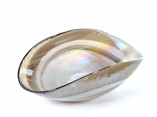 Große schillernde schale 40cm - große,