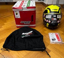 Casco modulare Nolan N100-5 CONSISTENCY Giallo/Nero Tg. M Nuovo