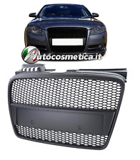 Griglia calandra mascherina abs nero per Audi A4 B7 2004-2009 berlina cabrio+