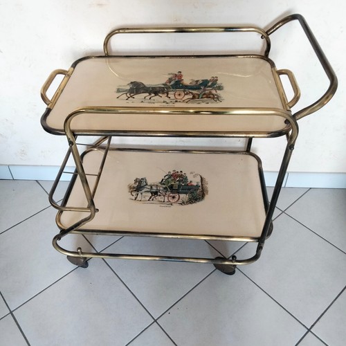 Carrello porta vivande vintage - carrello,