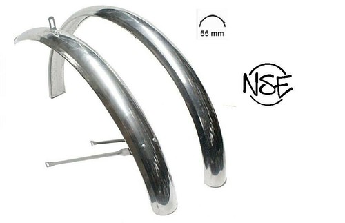 Coppia parafanghi inox - coppia,