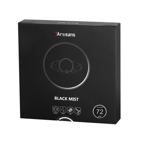 7artisans black mist filtro - mist,