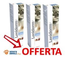 ICF LENIDERM Spuma 200 Ml - Spuma Detergente per CANE e GATTO Latte di Avena