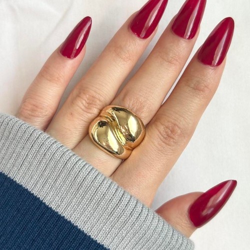 Anello tono oro lusso - anello,