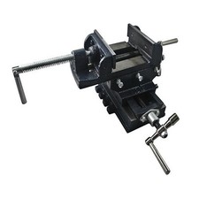 MORSA A CROCE DA 100MM 4 POLLICI DOPPIE GANASCE PER TRAPANO A COLONNA DA BANCO