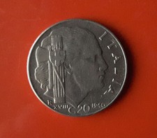 20 CENTESIMI 1940 ERRORE -