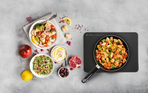 Piastra induzione grill - piastra,