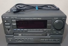 sony mhc-1600 (Non si accende, difettoso oppure per pezzi di ricambio)