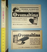 Pubblicità Ovomaltina Wander (Milano) 1941