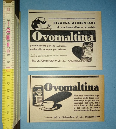 Pubblicità ovomaltina wander - pubblicità,