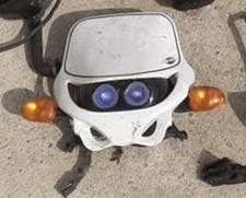 Mascherina Moto Enduro Motard