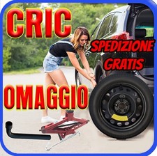 Ruotino Nissan Qashqai 17" Ruota di Scorta  kit Cric Chiave Crick per Auto aa