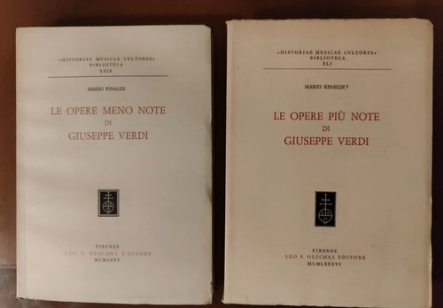 Giuseppe verdi opere meno - le,