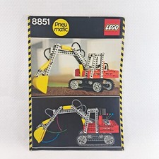 Manuale d'istruzioni per il Lego set 8851 Technic Scavatrice Anno 1984 libretto