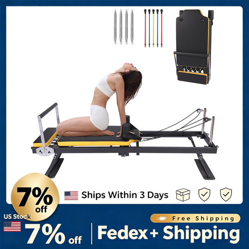 Foldable pilates reformer - pilates,